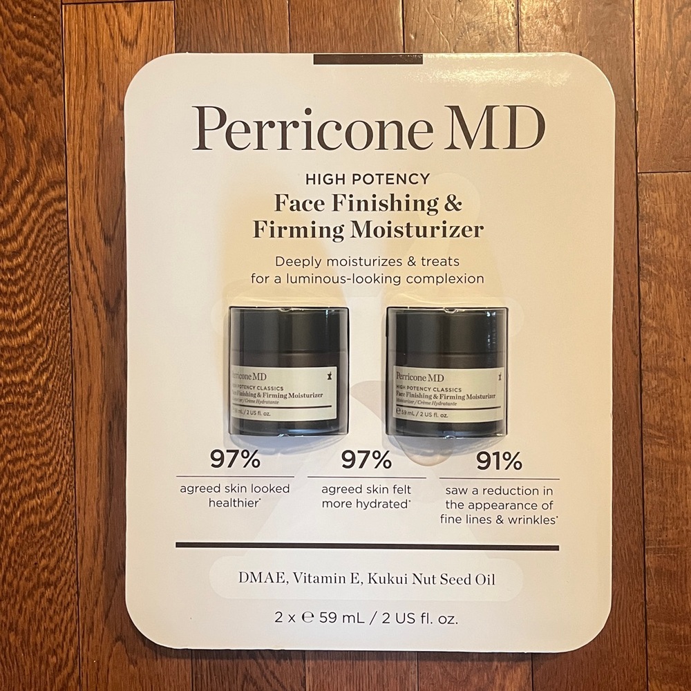 Perricone MD High Potency Face Finishing & Firming Moisturizer 2oz - 2 Pack